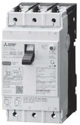 三菱電機 漏電遮断器 WS-Vシリーズ、小形F Style、経済品 NV32-CVF 3P 15A 30MA
